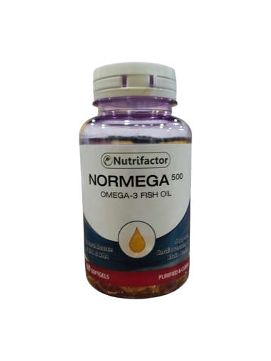 Picture of Nutri F Normega 500mg Fish Oil Softgels